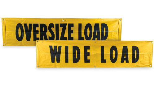 WIDE LOAD / OVERSIZE LOAD [ 2-Sided ] 96X18