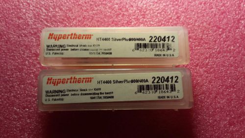 Hypertherm, 220412, HT4400  Silver Plus 300/400A Electrode, Qty 2 Pieces