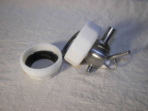 Weight jar sampling valve with 2 inch glass coupling for sale