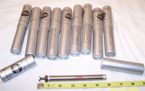 10 Bimba Stainless Steel  Pneumatic Cylinder Model 012  - Unused 2&#034; stroke