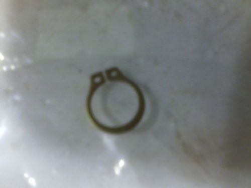 Ext Snap Ring 3/8 Inch gold cad. plated  (5 Pieces)