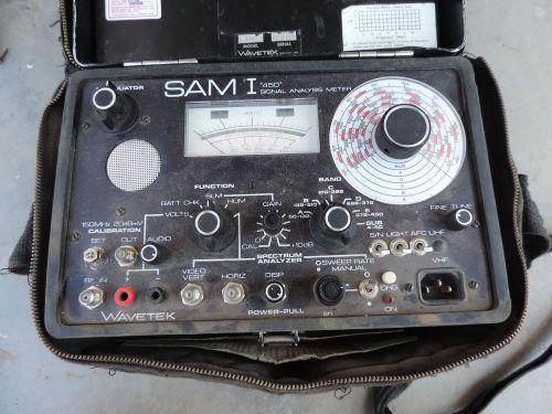 Wavetek Sam I 450 Signal Analysis Meter