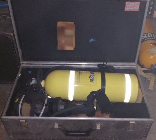 National Draeger Drager Model PA 80 Compressed Air Breathing Apparatus Inv 3402