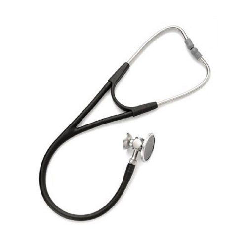 Welch Allyn 5079-325 Harvey DLX Stethoscopes, Double Head, 28&#034;, Black