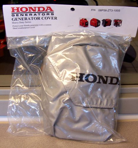 New Honda Generator Cover Fits EU1000i Silver Heavy Duty Cover 08P58-ZT3-100S