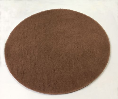 Box of 10 glit 20&#034; thinline tan floor buffer/polishing pads, no hole for sale