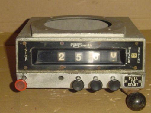 A O Smith Register Flowmeter Model 342X-60 Gas Fuel flow meter