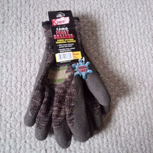 Kinco 1788-XL Frost Breaker Camo Form Fitting Thermal Gloves, Size X-Large