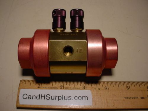 Millaflow Dual Micrometering flow valve PN 9986 220