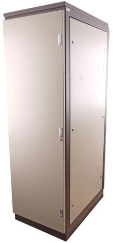 Hoffman 37x24x78 industrial free-stand type 12 single door dual access enclosure for sale