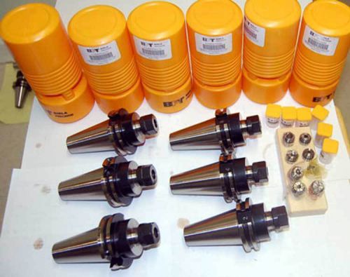 14 pcs. talon precision tooling cat 40 er 16x2.5&#034; 15k rpm cnc chuck kit for sale