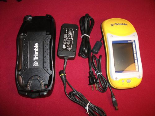 2003 Trimble GPS GEO Explorer TerraSync 2.40 Bluetooth Charger cable Voice Recor