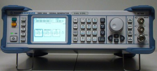 Rohde &amp; schwarz smb100a signal generator calibrated w/ warranty for sale