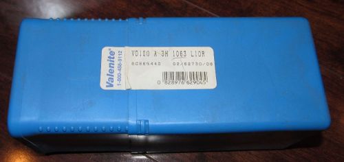 Valenite Indexable Drill  VD100 A 3H 1063 L10R   NEW SEALED BOX