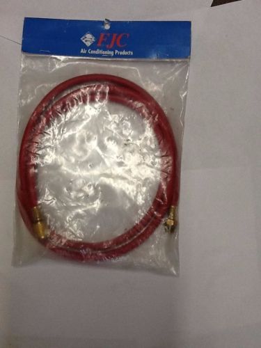 FJC Products Refrigerant Charging Hose 72&#034; RED R134a