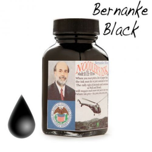 Noodlers Ink 3 Oz Bernanke Black