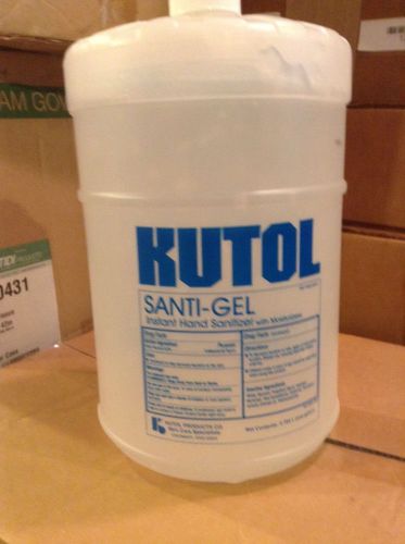 Kutol Santi-Gel Instant Hand Sanitizers LOT OF 4 1 Gallon Bottles