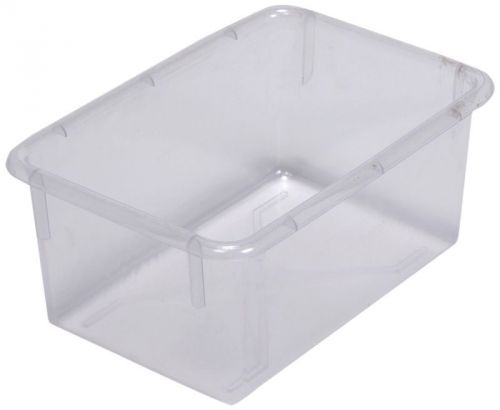 Steffy Wood Products Clear Tote Tray, 11&#034; L X 8&#034; W X 5&#034; H SWP7198C Tote Tray NEW
