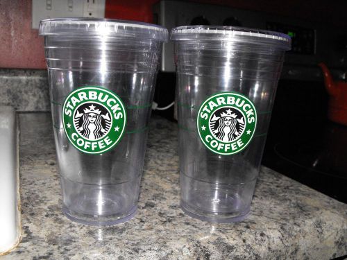 2009 STARBUCKS COLD COFFEE / DRINK CUPS 16 OUNCE