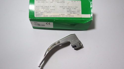 WELCH ALLYN Ref#69043 MAC F/O Laryngoscope Blade,Size#3, Diagnostic Instruments
