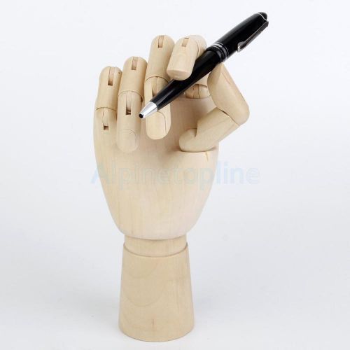Wooden female right hand body artists model articulated wood sculpture 9.8&#034; for sale
