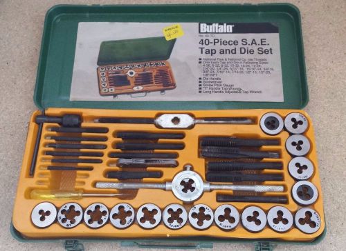 Buffalo 40 Piece Tap and Die Set