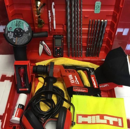 HILTI TE 5 PREOWNED, MINT CONDITION, LOAD, FREE EXTRAS, DURABLE, FAST SHIPPING