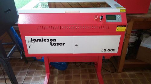 Jamieson laser 60w lg-500 20&#034;x12&#034; rotary and cooler included - ships from usa for sale