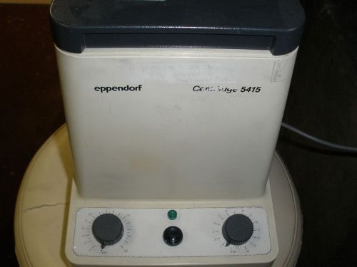 Eppendorf 5415 Centrifuge Rotor Included