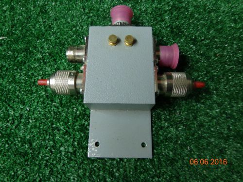 Emr corp vhf uhf duplexer combiner cavity filter rf power divider #k for sale
