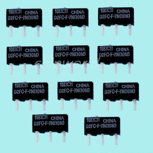 10x OMRON D2FC-F-7N Micro Switches for RAZER Logitech SteelSeries Mouse