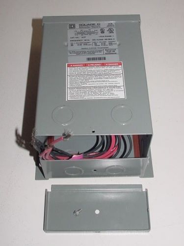 Square d schneider electric 1s1f transformer 1 kva/phase 120/240v wall 1h721 3r for sale