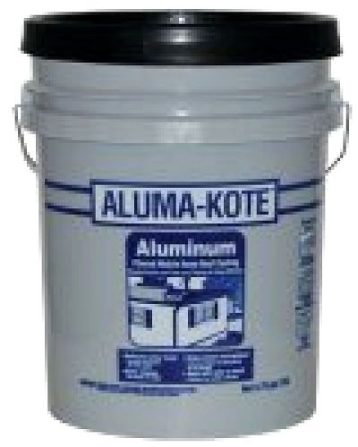 Aluma-kote fibered aluminum mobile home roof coating for sale