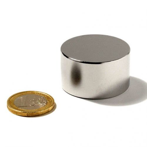 Neodymium round disc magnets 70 x 50mm super strong rare earth 70mm dia x 50mm for sale