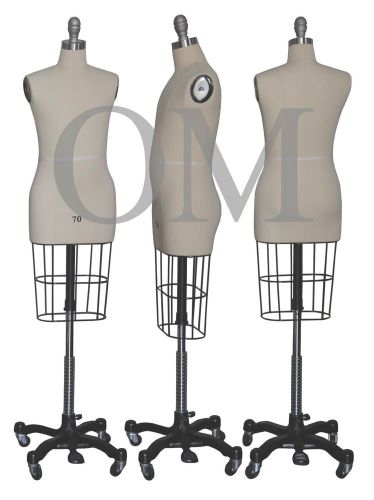 10 YEAR OLD CHILD PROFESSIONAL DRESS FORM MANNEQUIN W/ROLLING BASE (NCS 70)