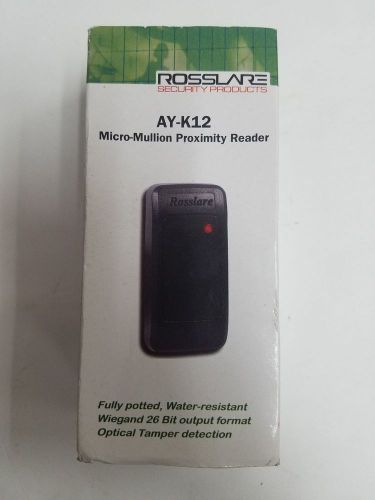 Rosslare ay-k12 micro-mullion proximity reader for sale