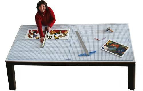 4 ft x 10 ft Rhino Cutting Self Healing Table Mat With Grid Sheet