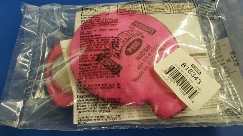 Pack of 2 New MSA Safety Flexi-Filter® Advantage Respirator Pads, P100 818343