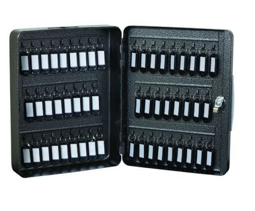 Steel Key Cabinet Lock Box Storage Safe, Secure 52 Keys Security Holder Hook New