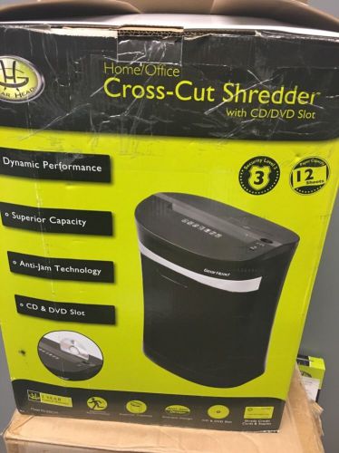 Gear Head Paper Shredder PS1200CXB with Disc Slot