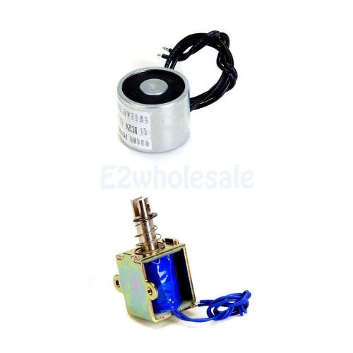 Holding Electromagnet Lift Solenoid + Pull Type Open Frame for Sorting Machine