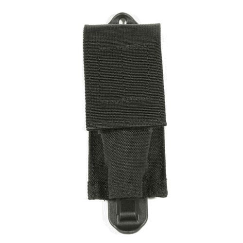 Blackhawk 38cl91bk black night ops 75200 flashlight pouch - belt or molle mount for sale