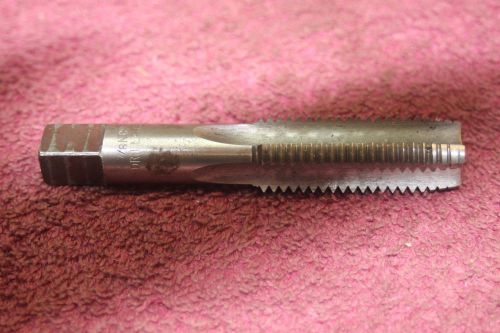 7/8&#034;-9 HAND TAP NC HSS 4 FLUTE PLUG 49/64 Drill Size Very Good Condition