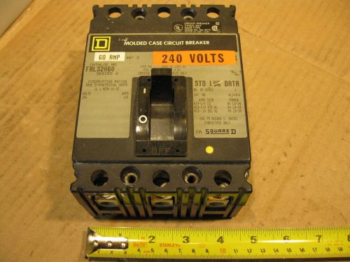 SQUARE D FAL32060 60A 3 Pole 240V Circuit Breaker 3P