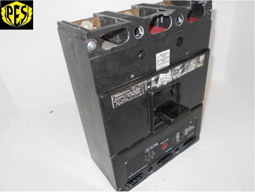 WESTINGHOUSE CUTLER HAMMER LC3600F 3 POLE 600 AMP BREAKER FRAME W/ 500A PLUG