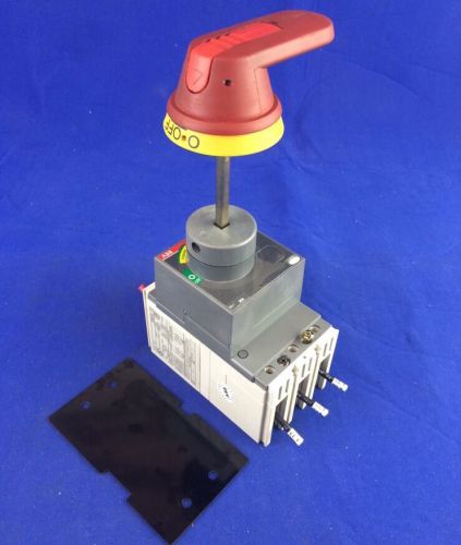 Abb sace tmax t1n 30a disconnect switch 3-pole 480v for sale