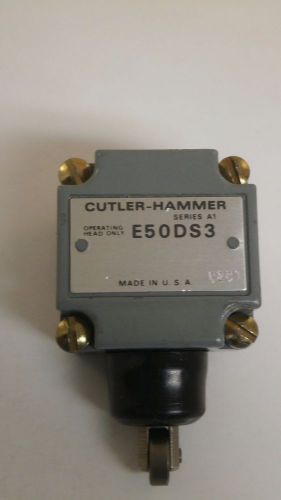 CUTLER HAMMER LIMIT SWITCH ROLLER BALL OPERATING HEAD E50DS3