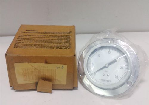 Ashcroft pressure gauge 0-30 psi  mc-75-180-1 nib for sale