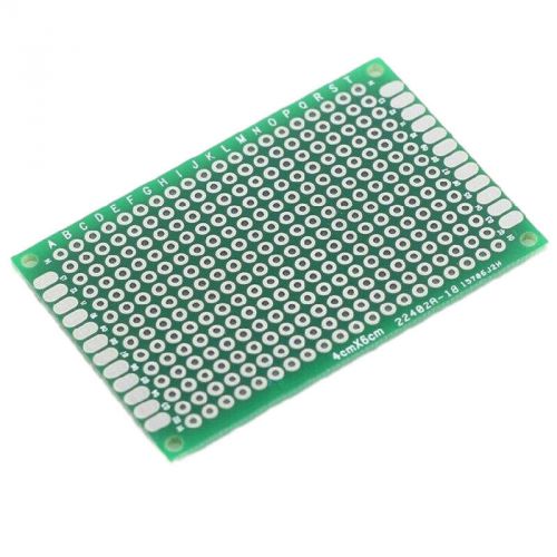 5x Double Side Prototype PCB Bread Board Tinned Universal 4x6cm 40x60mm FR4 GSE