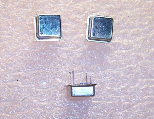 Qty (10) 19.44mhz 1/2 size oscillators hcmos ttl 5v  ec1145-19.440mhz ecliptek for sale